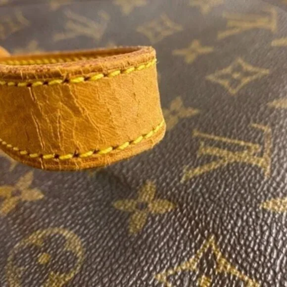 LOUIS VUITTON Saint Cloud GM Shoulder Bag Monogram Leather Brown M51242 88ZA017 - Picture 8 of 16